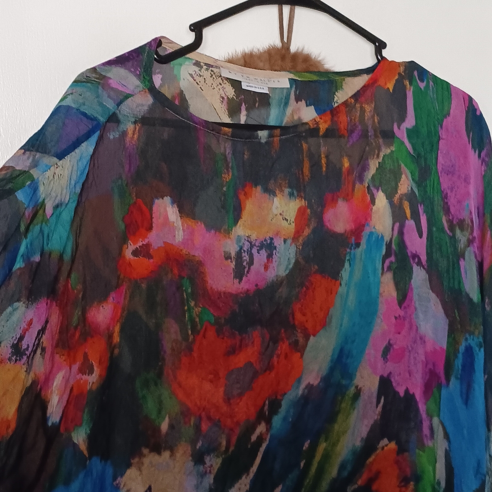 bryn Walker Multicolor Abstract Tunic